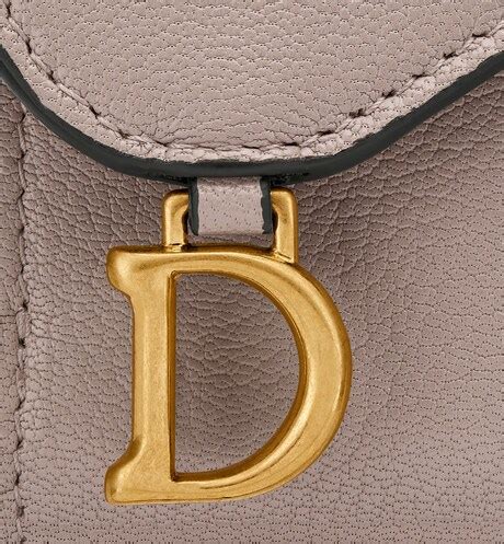 dior saddle wallet in warm taupe|Saddle Lotus Wallet Warm Taupe Goatskin .